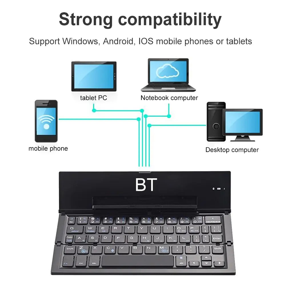 Foldable Tablet Keyboard