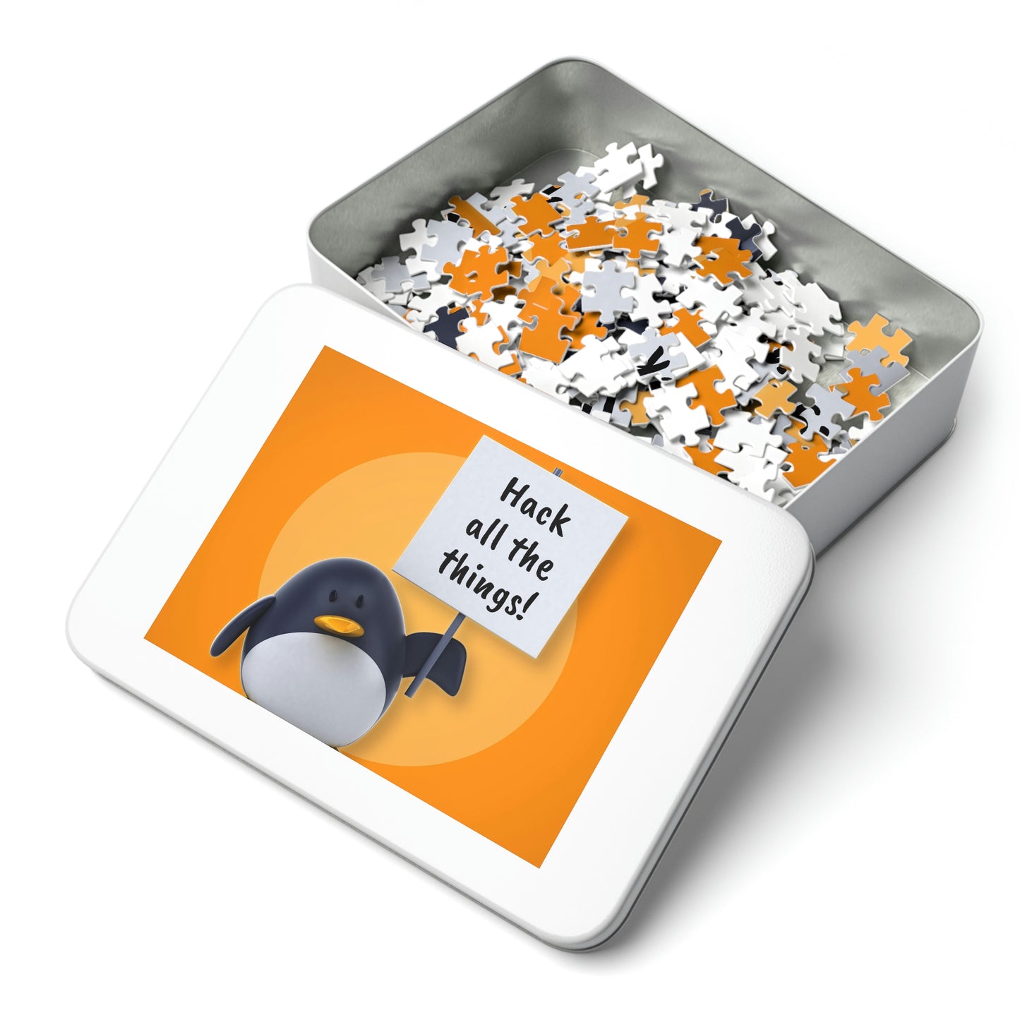 "Hack All The Things" Linux Jigsaw Puzzle